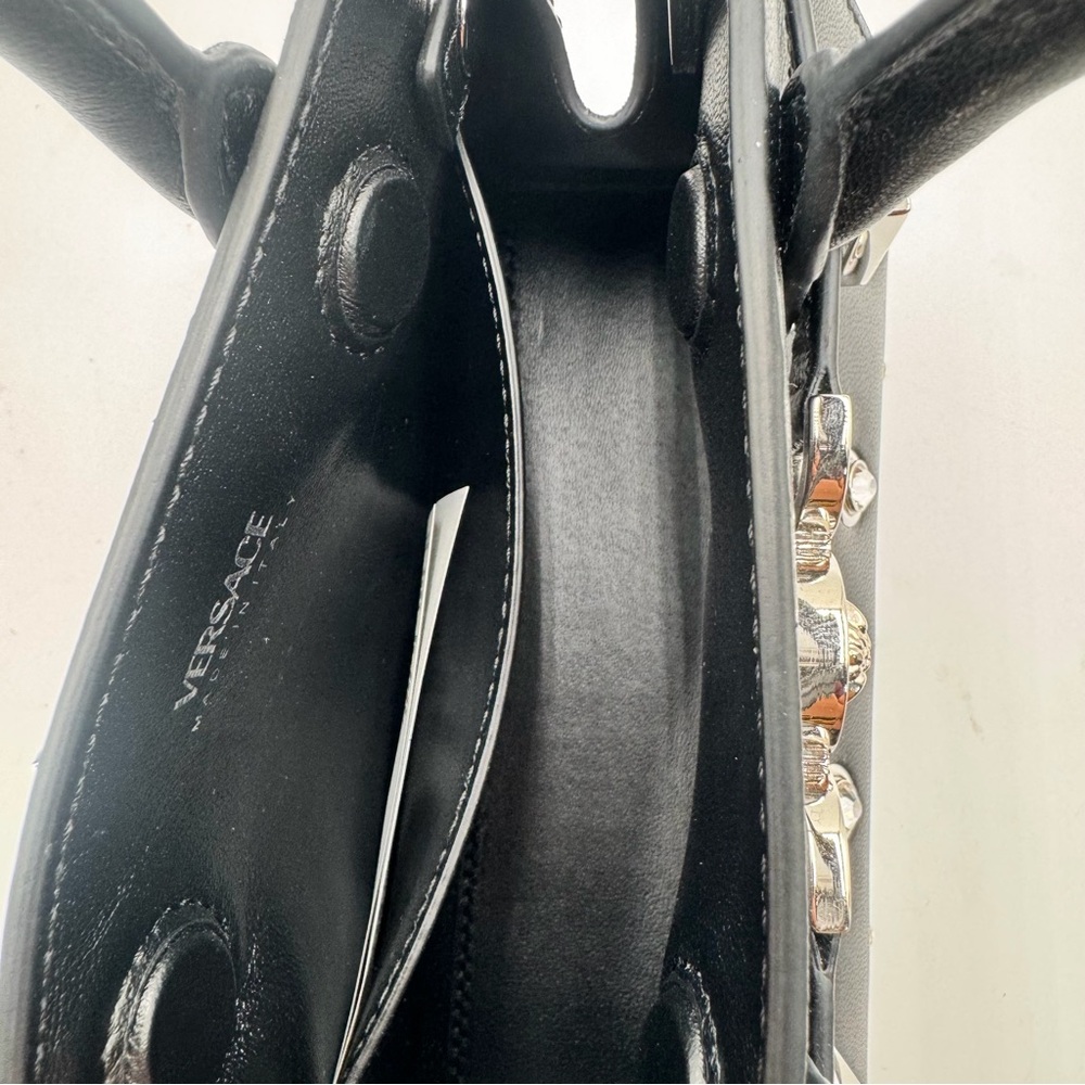 Versace Mini Crystal Medusa '95 Tote Bag - Picture 7 of 11